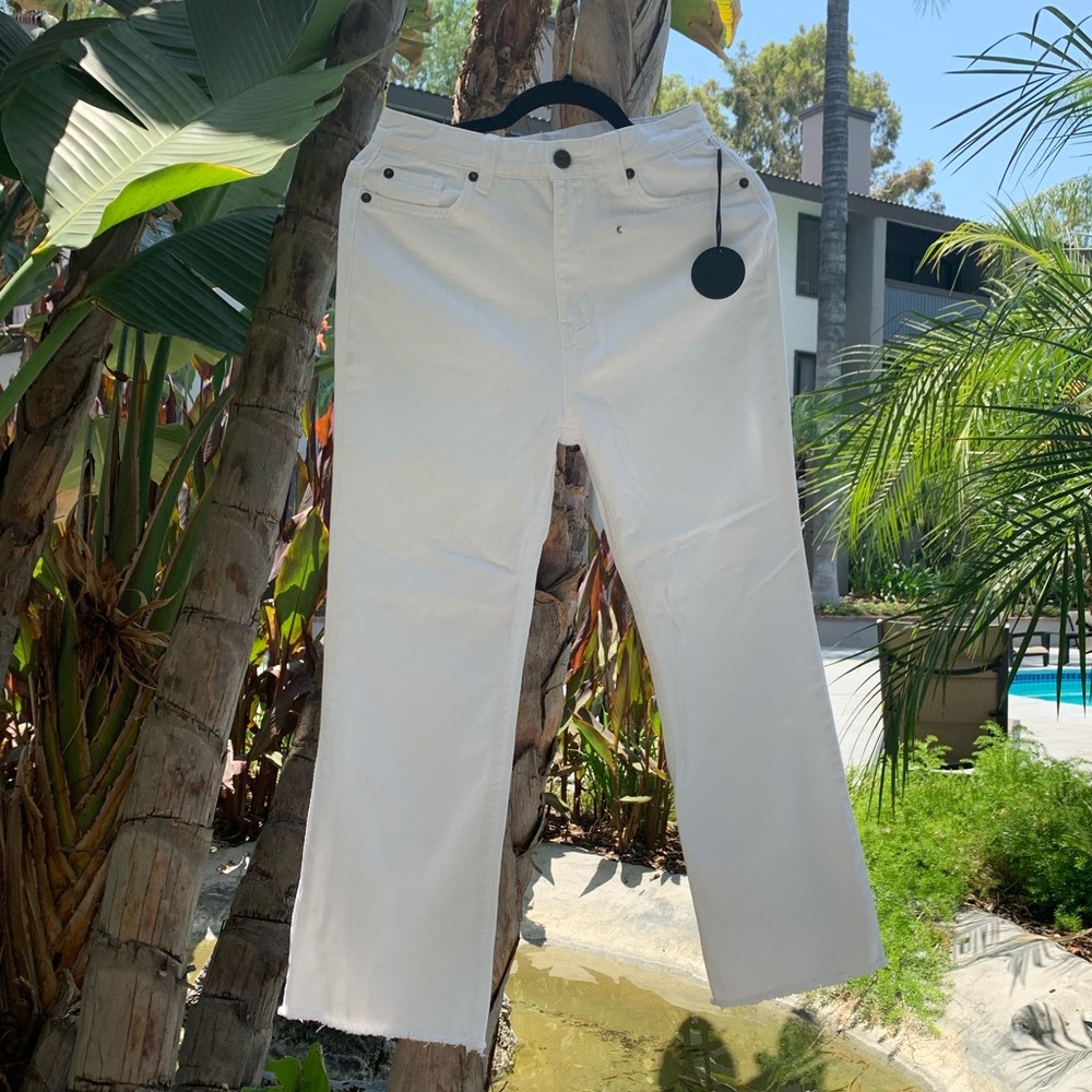 AMUSE SOCIETY Cropped Flared Jeans